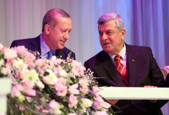 Cumhurbaşkanı Erdoğan ve Karaosmanoğlu nikah şahidi oldu