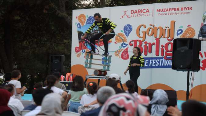 Darıca’da gönüller birleşti, aileler festivalde buluştu