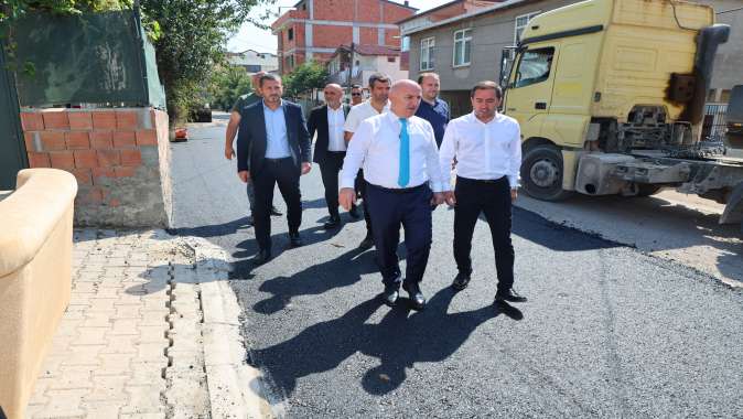 Darıca’da kış öncesi asfalt çalışmaları hızlandı