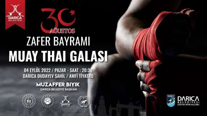 Darıca’da Muay Thai Galası Yapılacak