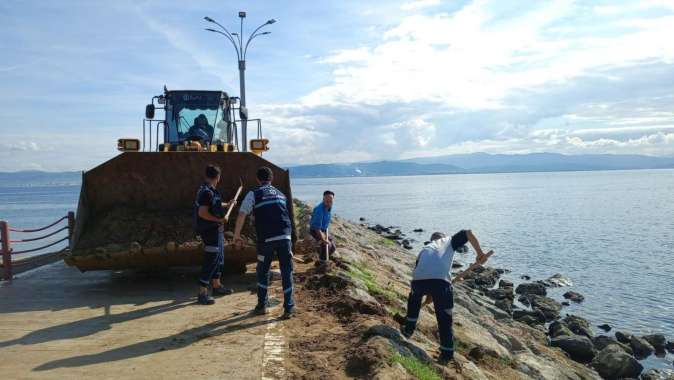 Darıca Millet Bahçesi’nde temizlik seferberliği