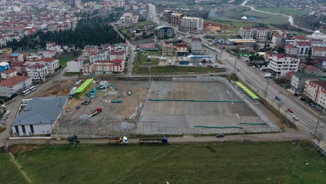Darıca Nene Hatun Stadı’nda yoğun tempo