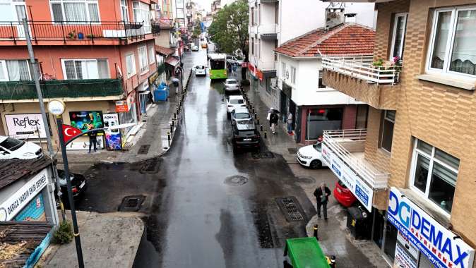 Darıca’nın iki önemli caddesi Büyükşehir’le değişti