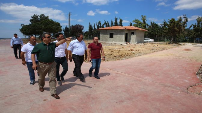 DARICA SAHİLDE PROJELER BİTMİYOR