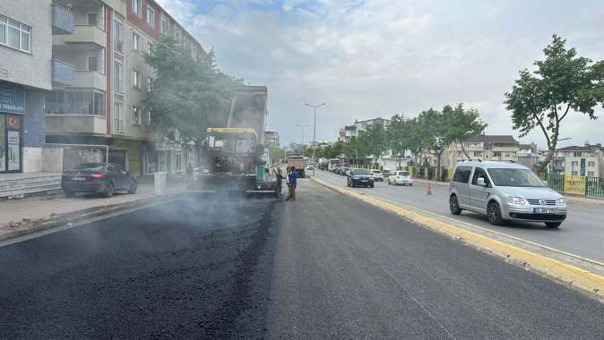 Darıca Tuzla Caddesi’nde üstyapı yenileniyor