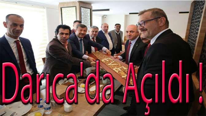 Darıcada Açıldı !