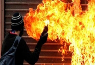 DARICA'DA MOLOTOFLU SALDIRI !