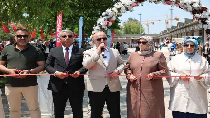 Darıcalı kadınların emeği göz kamaştırdı