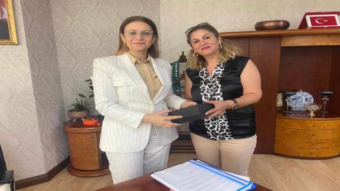 DDC Başkan Vekili , Büyükşehir Başkan Vekili ile buluştu