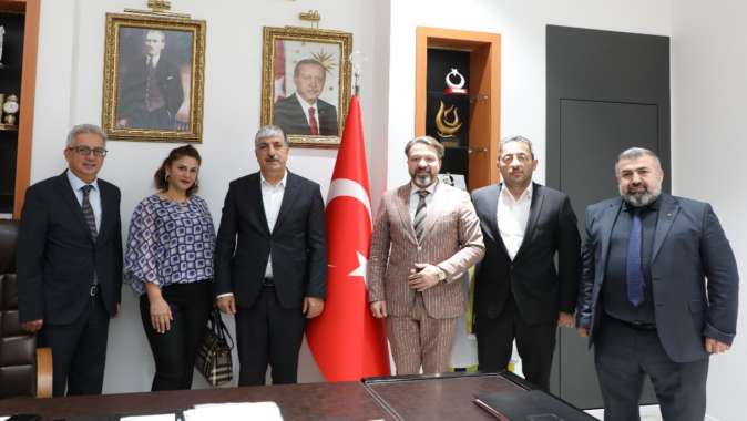 DDC Grup yönetimi, Başkan Ömeroğlunu kutladı
