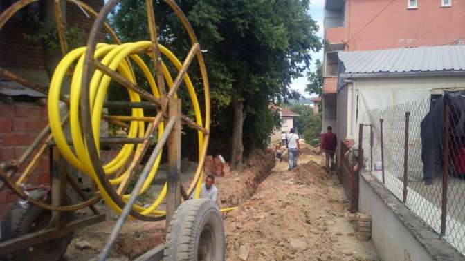 Demirciler, Çerkeşli ve Köseler’de doğalgaz sevinci