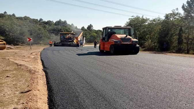 Derince’de köylere giden ulaşım ağı yenileniyor