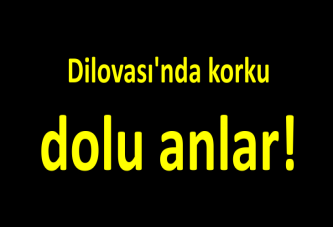 Dilovası'nda korku dolu anlar!