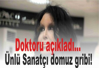 Doktoru açıkladı... Ünlü sanatçı domuz gribi!