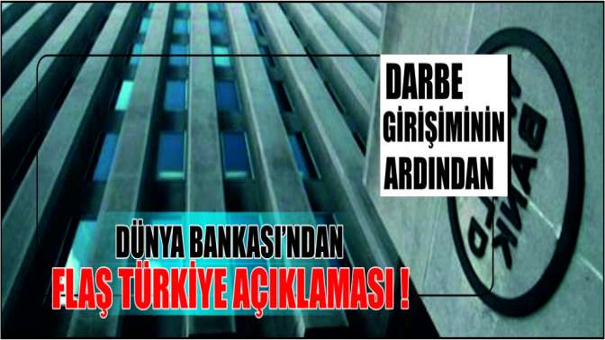 Dünya Bankası Türkiye için büyüme beklentilerini yükseltti
