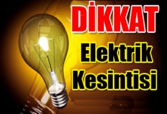 Elektrik kesintisi