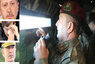 Erdoğan, Davutoğlu ve Akar'ı ağlatan konuşma
