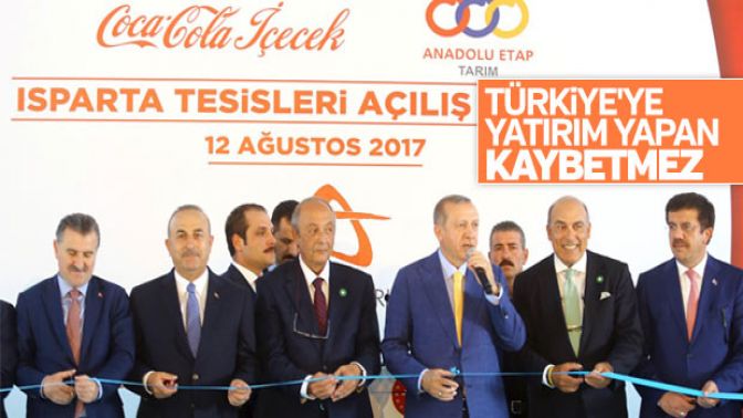 Erdoğan: Türkiyeye yatırım yapan pişman olmaz