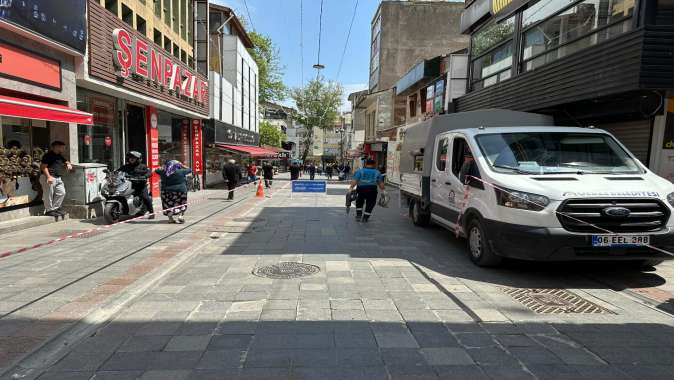Eskiçarşı’da Parke Yenileme Çalışması