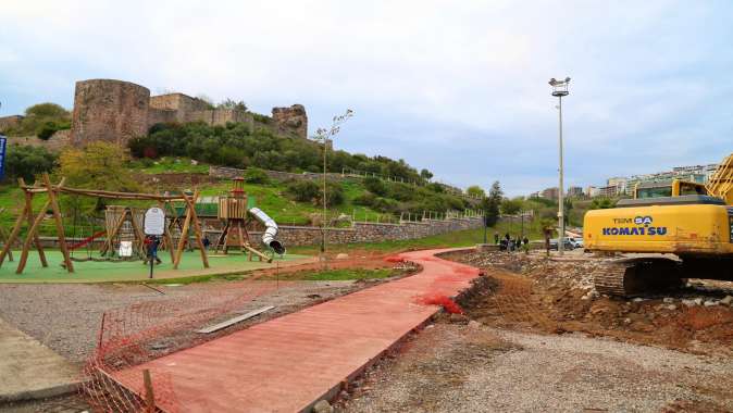 Eskihisar’a Yeni Yürüyüş ve Bisiklet Yolu