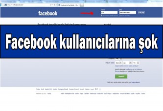 Facebook kullanıcılarına şok