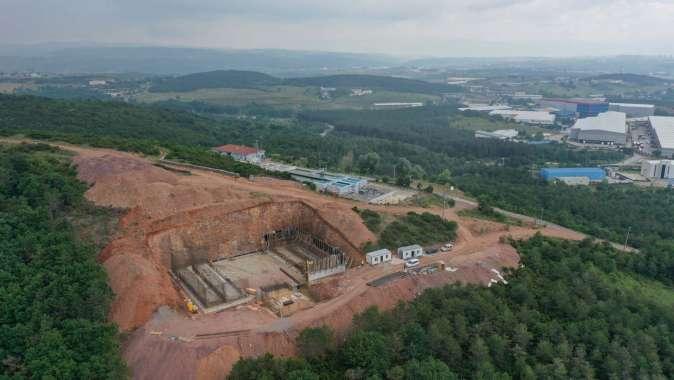 Gebze Balçık Su Deposu çalışmaları tam gaz ilerliyor