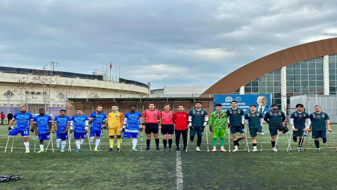 Gebze Belediyesi Ampute Futbol’dan Bir Galibiyet Daha