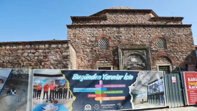 Gebze Belediyesi Tarihi Çarşı Hamamında Restorasyon Çalışmalarını Başlattı