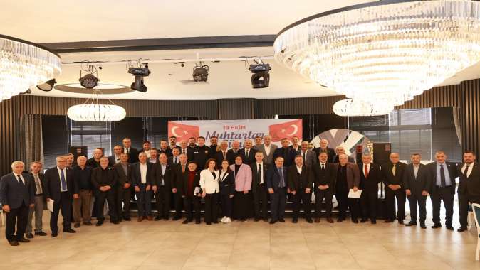 Gebze’de Muhtarlar Günü Buluşması