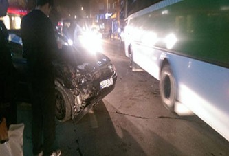 Gebze’de trafik kazası: 2 yaralı