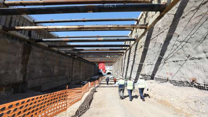 Gebze OSB-Darıca Metro Hattında ilk ışık göründü