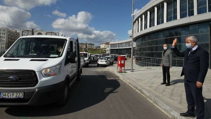 Gebze Ramazan Erzakları Evlere Ulaştırılıyor