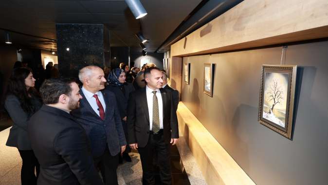 Gebze Sanat Galerisi’nde Sonbahar ve Kış Temalı Resim Sergisi