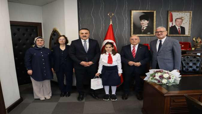 Geleceğin Umudu Öğrencimiz Talya Uran’dan Anlamlı Ziyaret