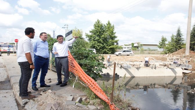 Genel Sekreter Bayram İlk Adım Köprüsü’nü inceledi