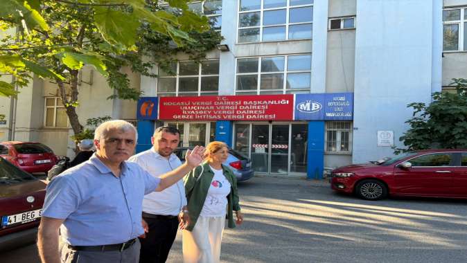 Gergerlioğlu, “Eski Gebze Vergi Dairesi binası insanların başına yıkılınca mı önlem alacaksınız?”