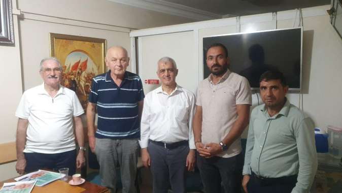 Gergerlioğlu, Gebze'nin ilk Şehidi Numan Dede'nin abisiyle buluştu