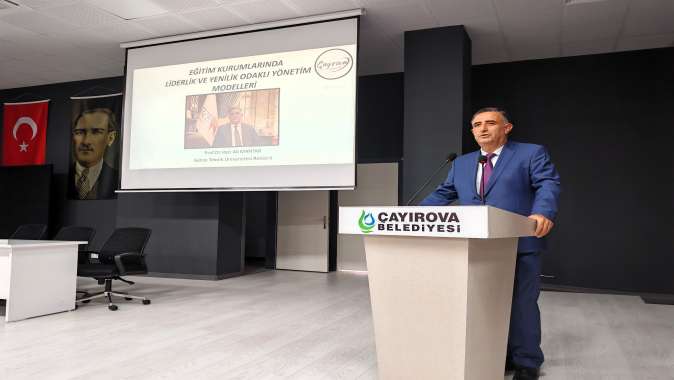 GTÜ Rektörü Çayırova’daki Söyleşide Konuştu