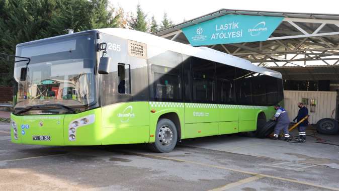 Güvenli yolculuk için otobüsler kışa hazır