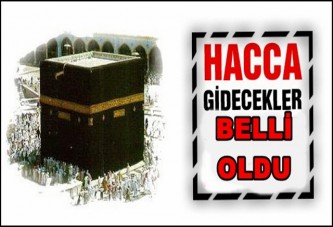 Hacca gideceklerin sayısı açıklandı