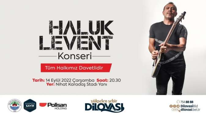 Haluk Levent Dilovası’na geliyor