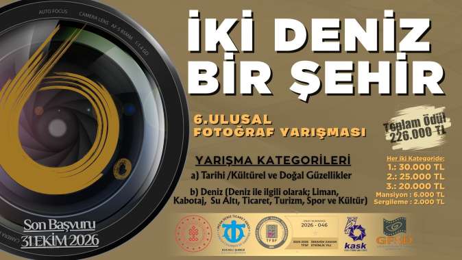 İki Deniz Bir Şehir İçin 226 Bin TL Ödül