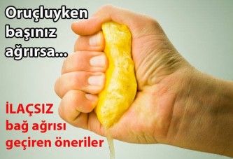 İlaçsız baş ağrısı nasıl geçer?