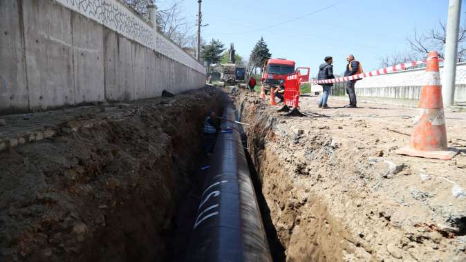 İSU, Karakaya içme suyu hattını yeniliyor