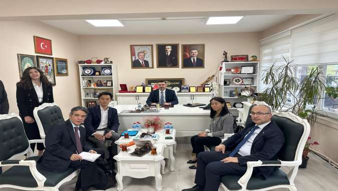 Japon heyetten Büyükşehir’e önemli ziyaret