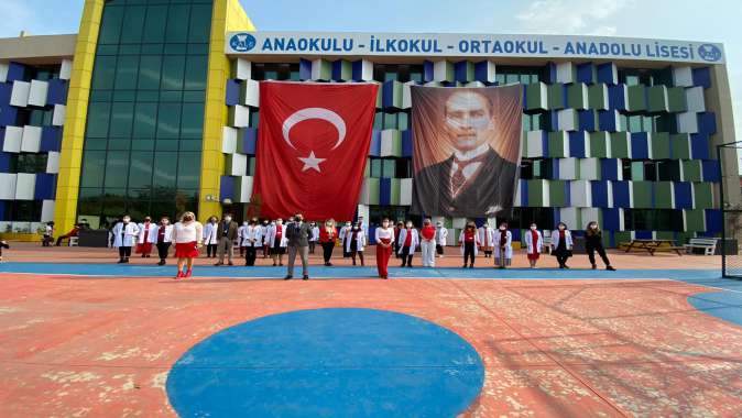 Kale Okullarında Cumhuriyet Bayramı coşkusu