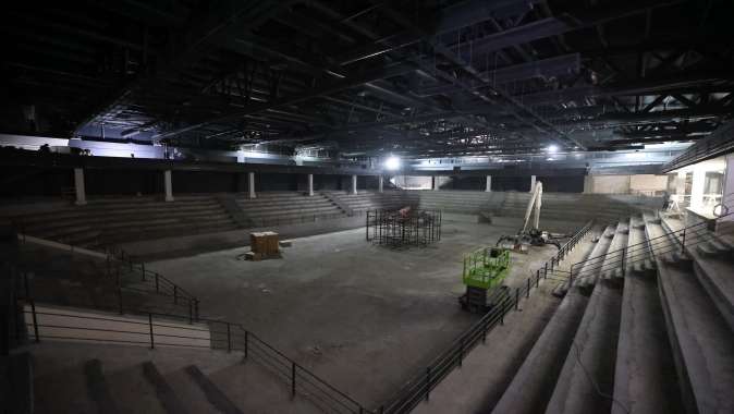 Kapalı Spor Salonu ve Sporcu Fabrikası’nda hazırlıklar tam gaz