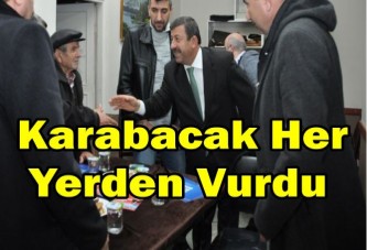 KARABACAK HER YERDEN VURDU