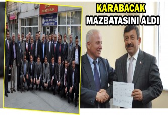 KARABACAK MAZBATASINI ALDI