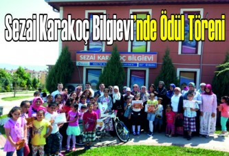 KBB Sezai Karakoç Bilgievi’nde ödül töreni